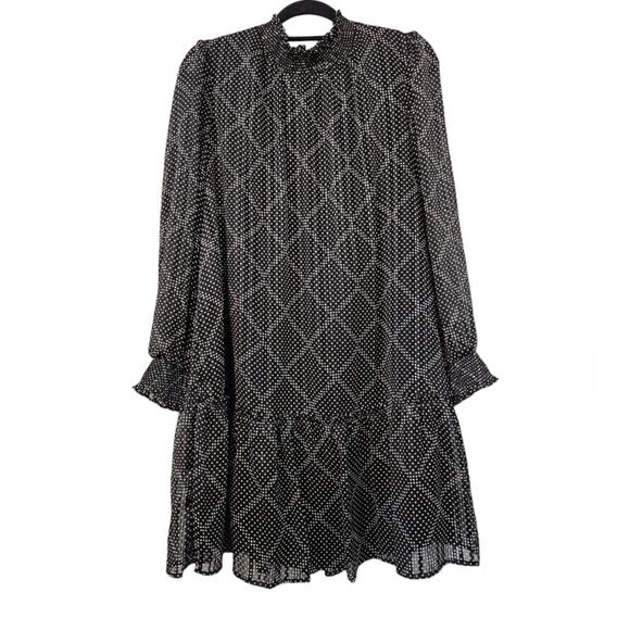 NWT J.Crew Ruffle Tiered Mini Dress Size L - Picture 2 of 13